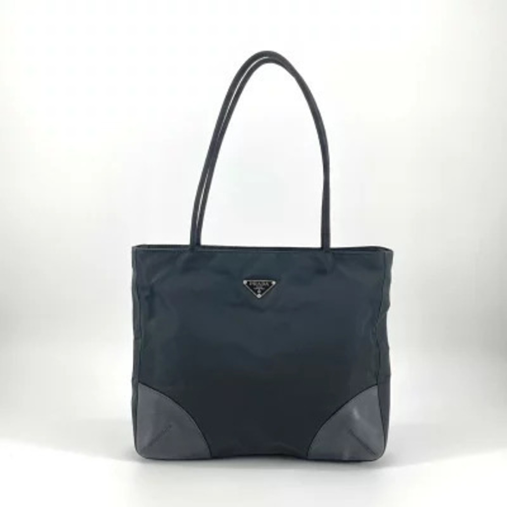 Prada Vela Tote Bag Black